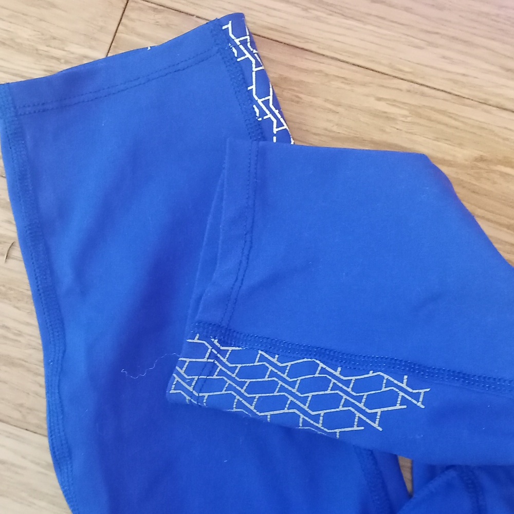 Vibrant Blue Leggings- Size S- Breathe by Body Glove - Picture 5 of 5